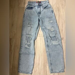 Empyre Light Blue distressed Tori jeans